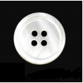 Пуговица ракушечная 4п СВЕ-74 18L, 01 - Белый