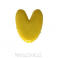 Пуговица алфавит 2V -  Желтый