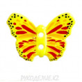 Пуговица бабочка RBK04 36L, 01 - Желтый