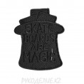 Шеврон клеевой Skate boards... 3,5*4,5см 5 - Черный