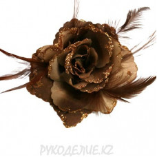 Цветок - брошь Роза d-110мм