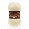 Пряжа Angora Gold Simli Alize 01 - Крем