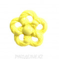 Пуговица цветочек LFK-24 26L, 14 - Желтый