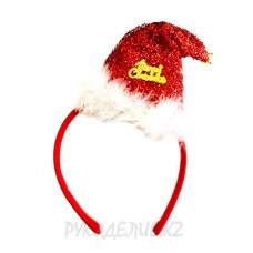 Ободок шапка Дед Мороз  N24