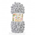Пряжа Puffy Alize 496 - Светло-серый