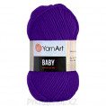 Пряжа Baby YarnArt 203 - Темно-фиолетовый
