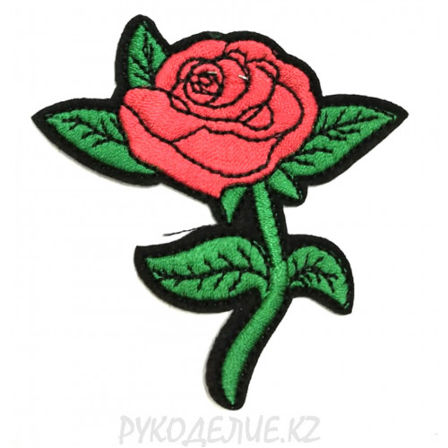 Термоаппликация Ветка розы