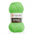 Пряжа Style YarnArt 663 - Светло-зеленый