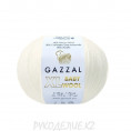 Пряжа Baby Wool XL Gazzal 801 - Белый