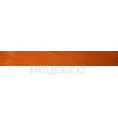 Лента атласная (горох мелкий) 25мм 151 - Оранжевый