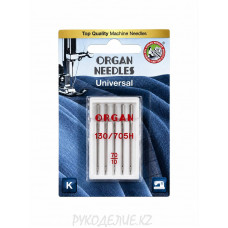 Иглы для бытовых швейных машин универсальные 5105070BL №70 (5шт) ORGAN Иглы для бытовых швейных машин универсальные 5105070BL №70 (5шт) ORGAN