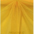 Фатин жесткий 22,5м ширина 1,8м 14, темно- желтый