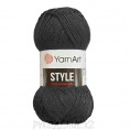 Пряжа Style YarnArt 651 - Черный