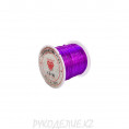 Резинка для бисера плоская d=1мм 18 - Фиолетовый