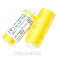 Швейные нитки (полиэстер) 20s/2 "Gamma"/"Micron" 183м 385 - Ярко-желтый