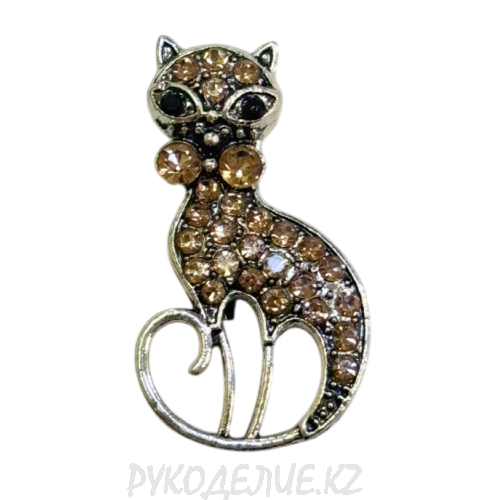 Брошь Кошечка 20*35мм