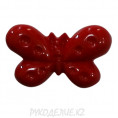 Пуговица бабочка LF K23 28L, 145 - Красный