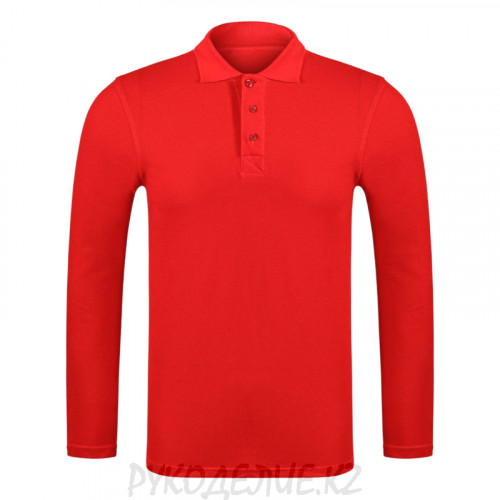 Футболка поло длинный рукав Футболка поло длинный рукав