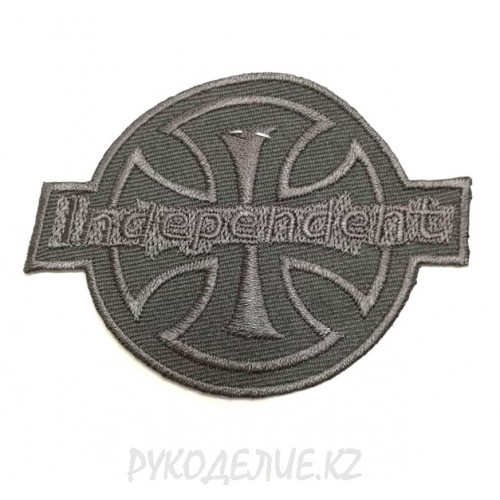 Шеврон клеевой Independent 8,3*6,2см