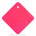 Брелок светоотражающий Ромб 50*50мм 55 - Люминесцентный розовый