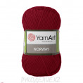 Пряжа Norway YarnArt 43 - Бордовый