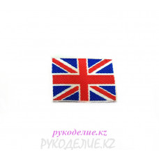 Шеврон клеевой Флаг Великобритании 3*2см