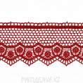 Кружево гипюр 6см 15 - Красный