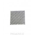 Шеврон клеевой Шашечки квадрат 2 - Серый, 4,5*4,5см