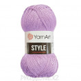 Пряжа Style YarnArt 674 - Сиренево-розовый