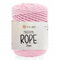 Пряжа Macrame Rope 3мм YarnArt 762 - Розовый