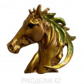 Брошь Лошадь 36*36мм 01 - Золотой
