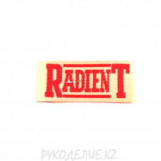 Лейбл пришивной Radient 4,5*2см