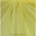 Фатин жесткий 22,5м ширина 1,8м 23, светло-желтый