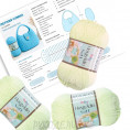 Набор для вязания Летней сумки (Hosgeldin Soft) 3 - Светлая липа 10559