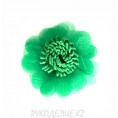 Цветок пришивной d-25мм 37 - Ярко-зелёный