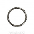 Кольцо металлическое неразъемное МВ 2221 16мм, 3 - Pewter