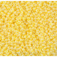 Бисер жемчужный отверстие окрашенное 10/0 Preciosa 37386 - Оттенок жёлтый