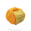 Пряжа Organik Baby Cotton Gazzal 418 - Апельсин