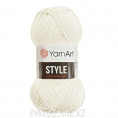 Пряжа Style YarnArt 650 - Белый
