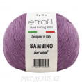 Пряжа Bambino Lux Wool Etrofil 70606 - Грязно-пурпурный