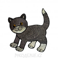 Термоаппликация "Кот" 8*8см Термоаппликация "Кот" 8*8см