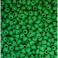 Бисер непрозрачный матовый 10/0 Preciosa 53250 - Зелёный