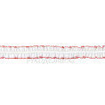Резина декоративная 18мм BLITZ DT-07 (бел/кр) 1 - Бело-красный