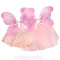 Детский костюм "Мотылек" 6 - Розовый, блеск