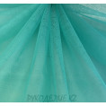 Фатин жесткий 22,5м ширина 1,8м 26, бирюзовый
