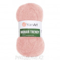 Пряжа Mohair Trendy YarnArt 127 - Розовый
