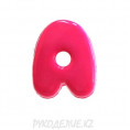 Пуговица алфавит 4A - Розовый