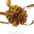 Брошь Цветок Хризантема d-100мм 16 - Коричневый