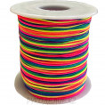 Шнур для плетения браслетов Шамбала 1мм 06 - Цветной