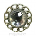 Пуговица со стразами TI2994 28L, 2 - Crystal-Никелированный